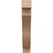 Ekena Millwork 3-inch W x 14-inch D x 18-inch H Copenhagen Rough Cedar Woodgrain TimberThane Knee Brace, Primed BRCUR03X14X18CHGRCPR - alternate 2